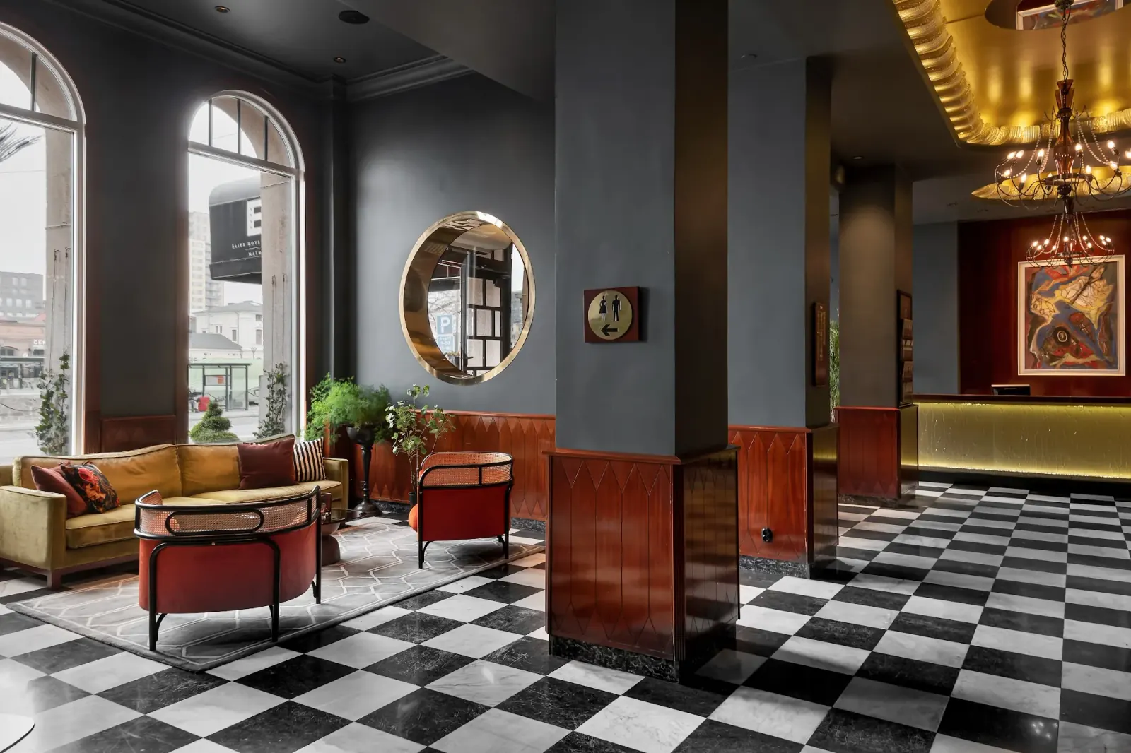 Grand hotel atmosphere at Elite Hotel Savoy dance venue Malmö Sweden
