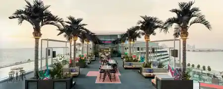 SoBe Rooftop Bar, Dubai: Latin dance venue
