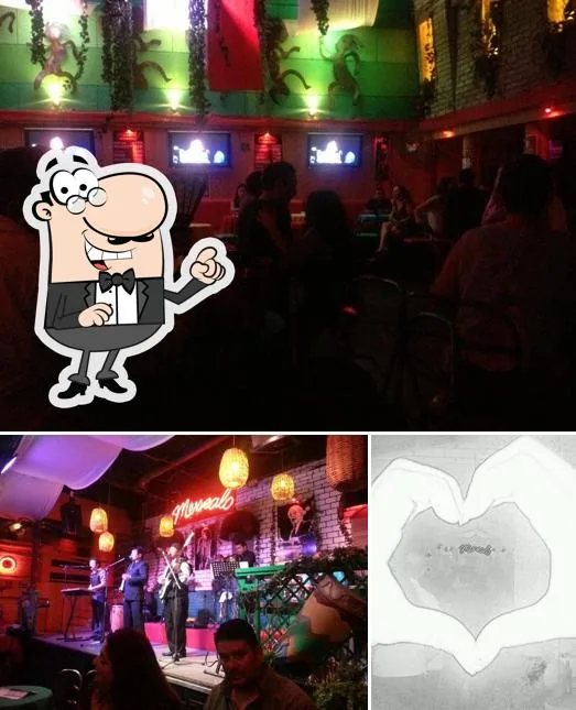Menealo Night Club interior with dance atmosphere