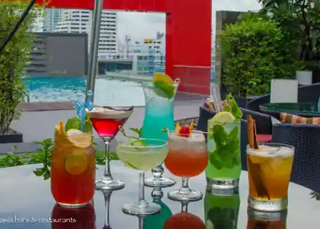 amBar Rooftop, Sheraton Bangkok, Bangkok: Latin dance venue