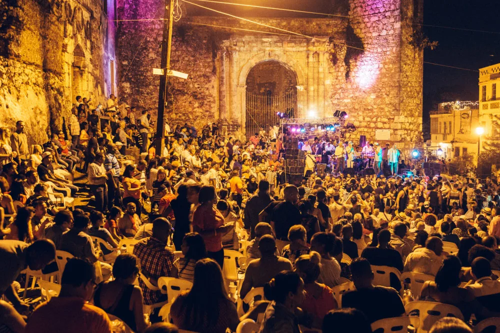 Ruinas de San Francisco, dance venue in Santo Domingo