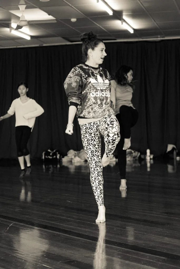 Dance class at The Space Dance and Arts Centre in Melbourne