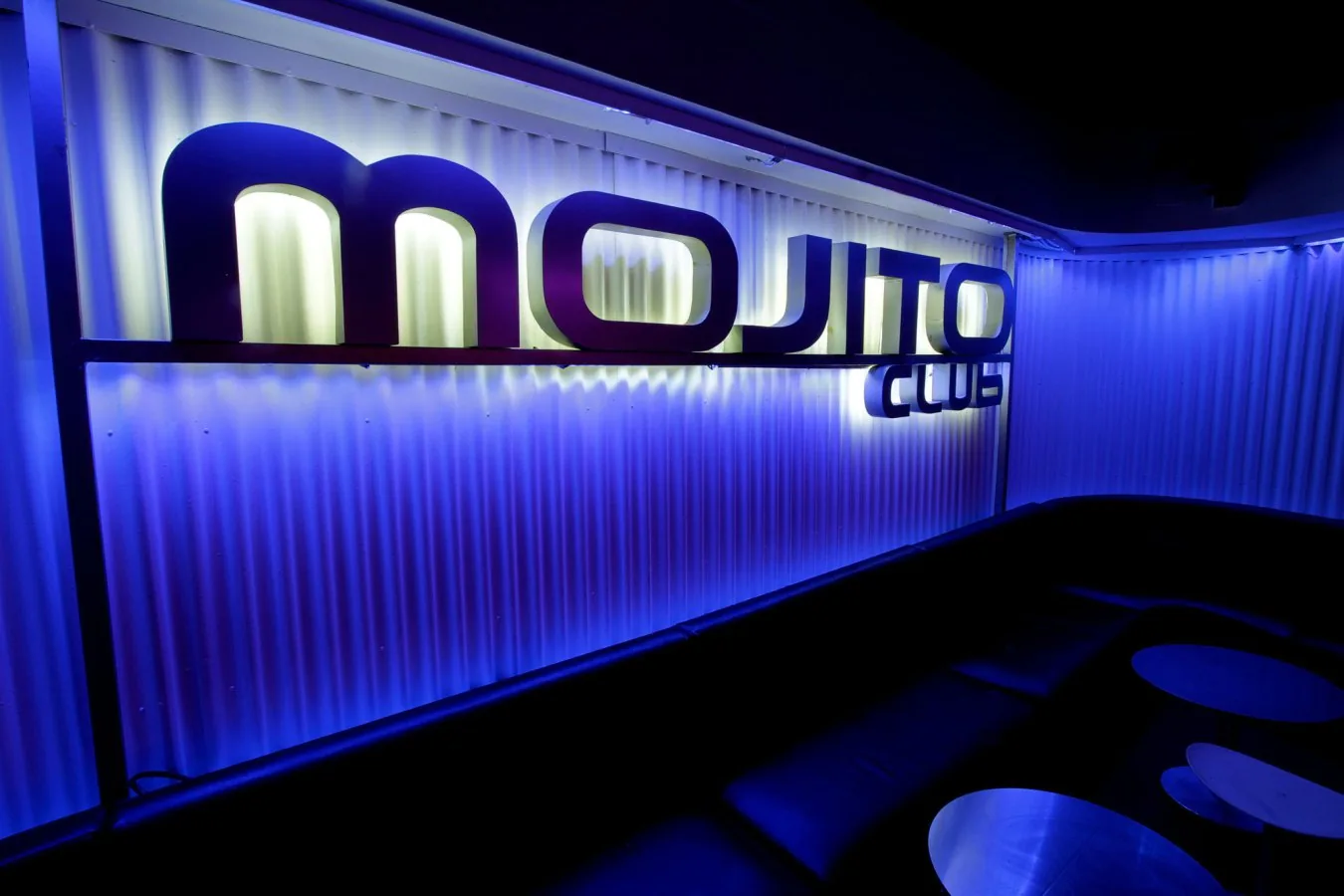 Neon sign at Mojito Club, Barcelona