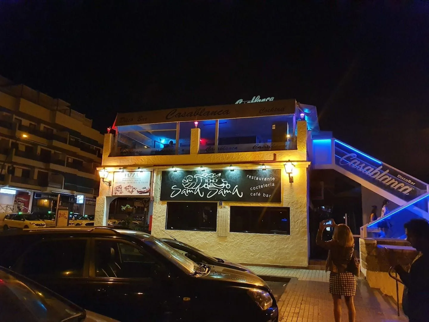 Dance venues and nightlife in Tenerife (Las Américas), Spain