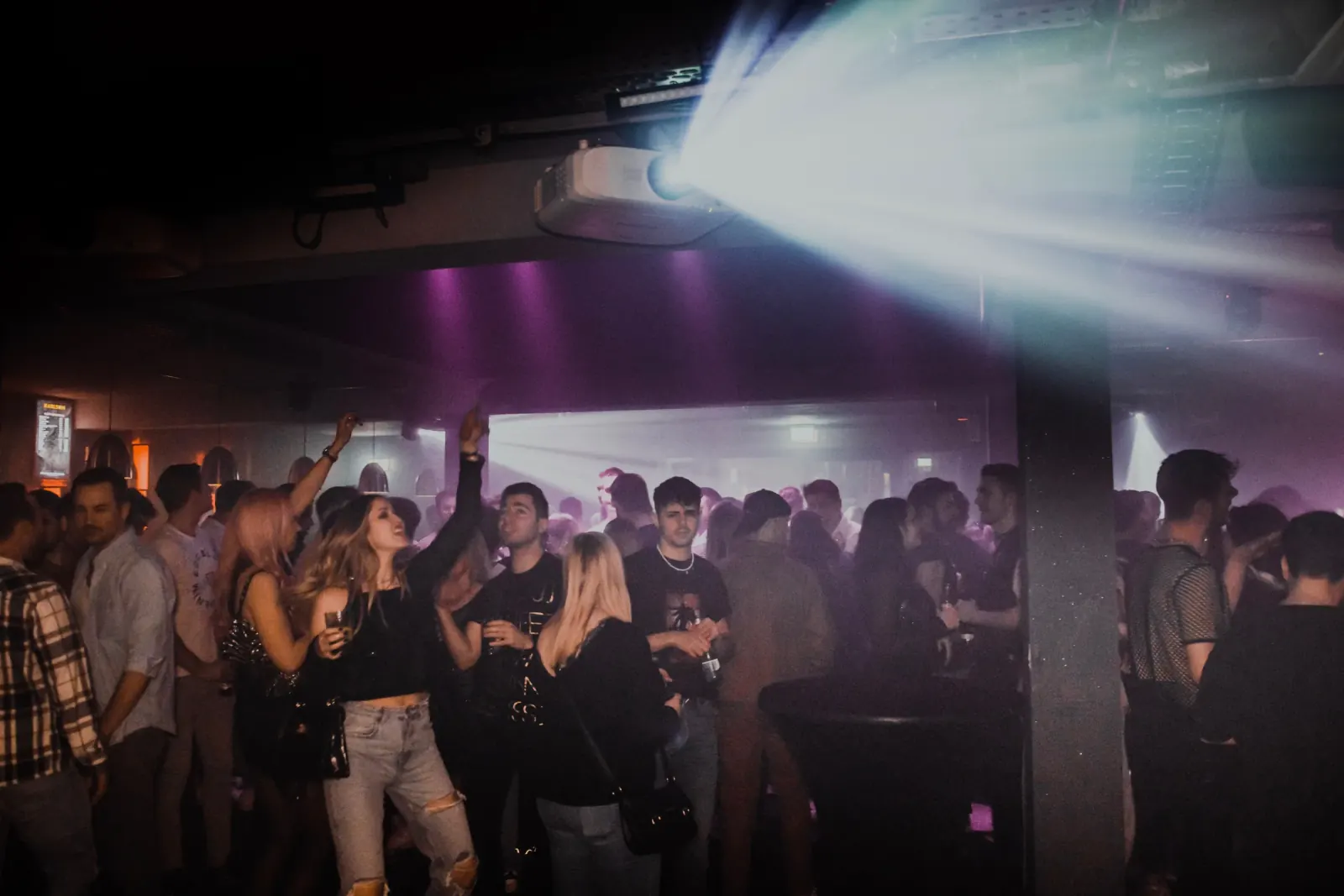 Dance floor and bar area at Karlson Club, Frankfurt am Main