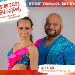 Al & Clara, instructor at Boston Salsa Festival 2026