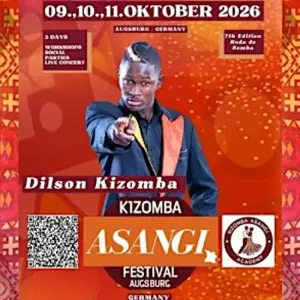 Dilson Kizomba, instructor at Asangi Kizomba Semba Afro Festival 7th Edition