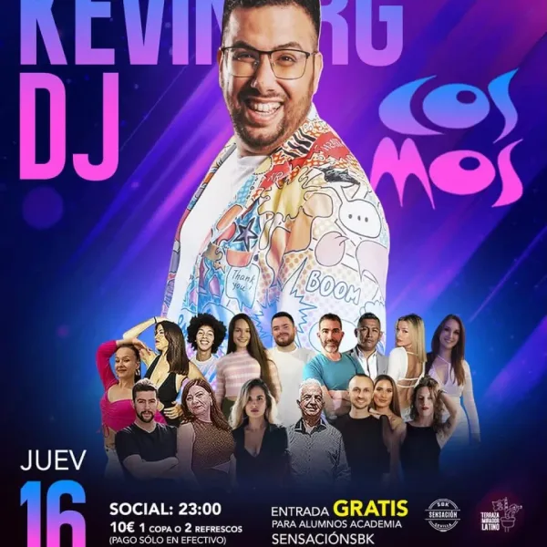 DJ Kevin RG, Bachata and Salsa dance instructor