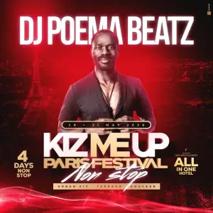 DJ Poema Beatz, DJ at Neverending Kizomba Festival BARCELONA 2026 - 8th Ed.