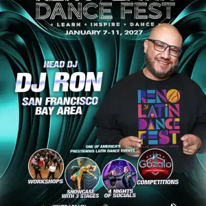 DJ Ron, DJ at Reno Latin Dance Fest 2027