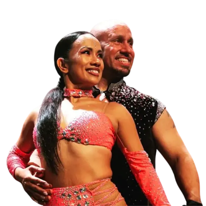 Jaime Jesus and Mary-Grace, Salsa dance duo from Sydney