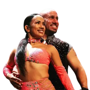 Jaime Jesus and Mary-Grace, instructor at Indonesian International Latin Festival & Asia-Pacific Salsa Summit 2026