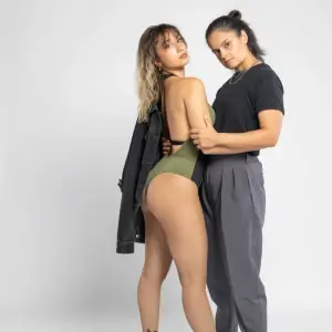 Joanna y Chrysoula, Bachata dance duo from Edinburgh, City of