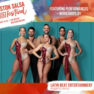 Latin Beat Entertainment, instructor at Boston Salsa Festival 2026