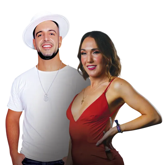 Roberto and Chrissy, Salsa dance duo