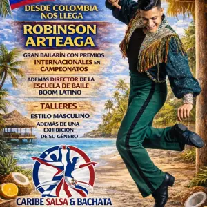 Robinson Arteaga, instructor at CARIBE SALSA & BACHATA CONGRES RD