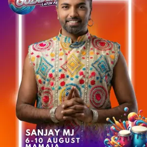 Sanjay MJ, instructor at GOZADERO LATIN FEST 2026