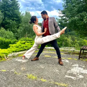 Yatin y Nikol, instructor at Salsa Festival Czech Republic 2026